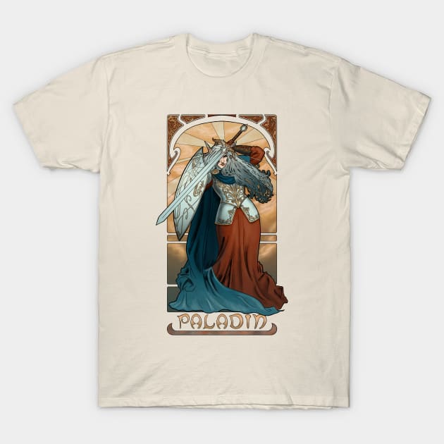 La Paladin - The Paladin T-Shirt by BrandiYorkArt